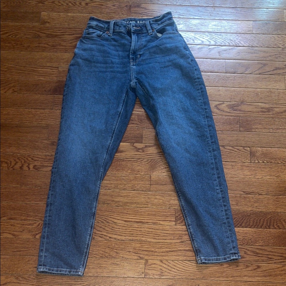 American Eagle Outfitters Blue Straight Leg Jeans